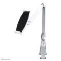 Neomounts TABLET-D100SILVER Porte-tablette à pince pour bureau 4.7-12.9" - universel - orientable