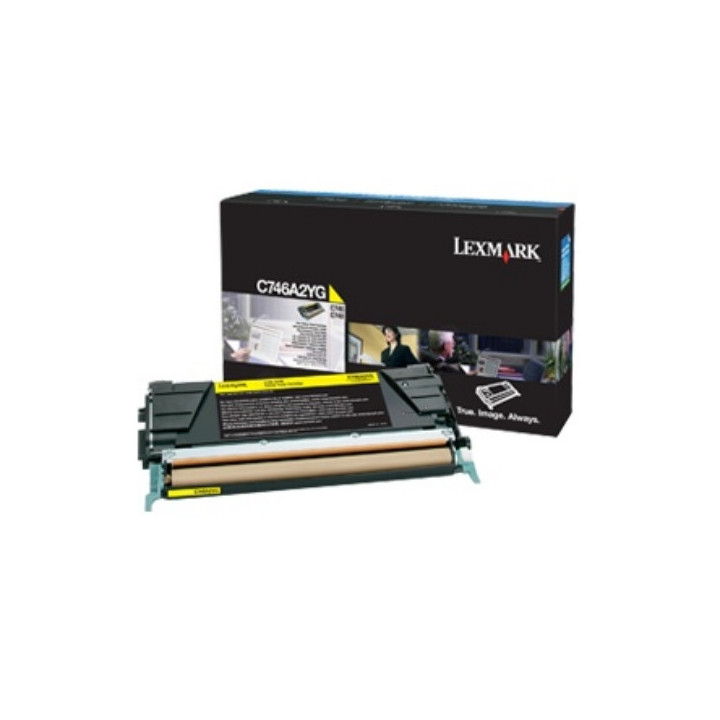 Lexmark C746A3YG toner cartridge 1 pc(s) Original Yellow