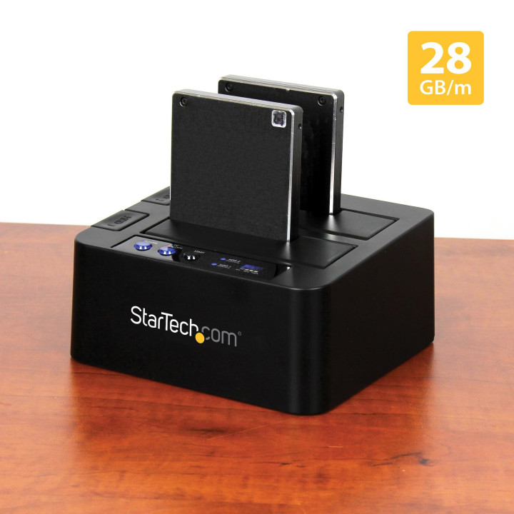 StarTech.com Duplicateur USB 3.1 (10 Gb/s) autonome pour disques durs SATA 2,5" ou 3,5"