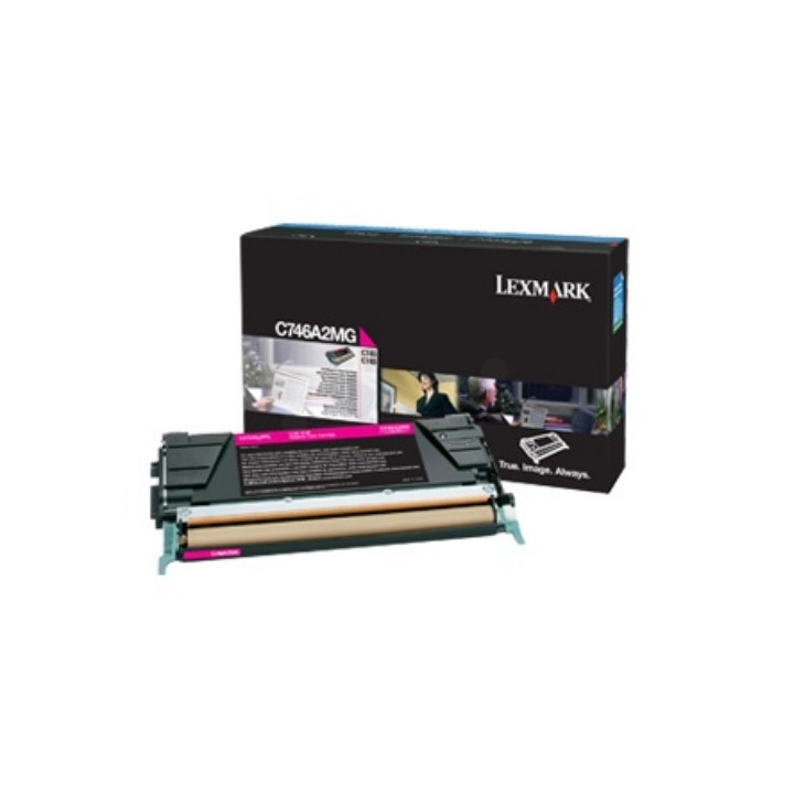 Lexmark C746A3MG toner cartridge 1 pc(s) Original Magenta