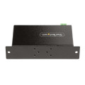 StarTech.com Hub USB 3.0 4 Ports avec 4x USB-A, Boîtier Industriel en Métal, Hub USB 4 ports avec Protection ESD, Montage Mur