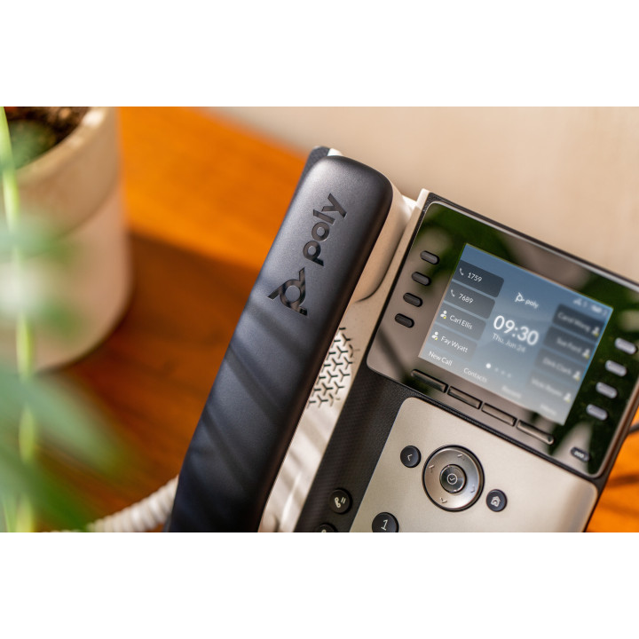 Poly Téléphone IP Edge E300 compatible PoE