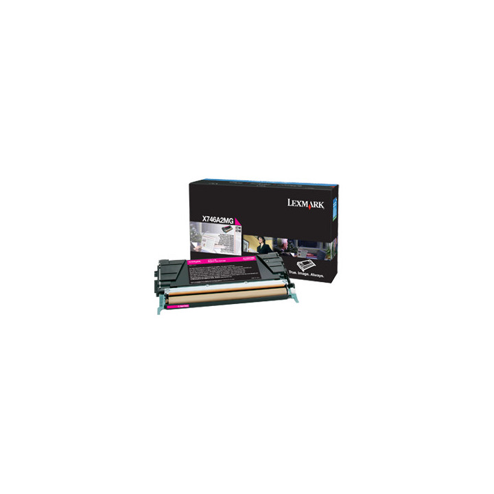 Lexmark X746A2MG toner cartridge 1 pc(s) Original Magenta