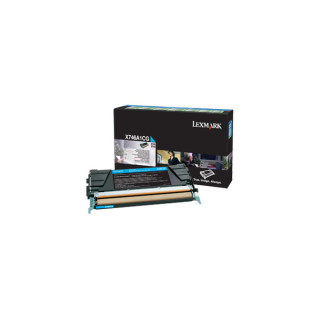 Lexmark X746A1CG toner cartridge 1 pc(s) Original Cyan
