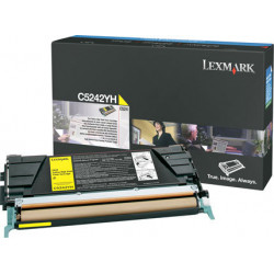 Lexmark Yellow High Yield for C524 toner cartridge Original