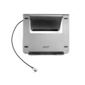 Acer HP.DSCAB.012 Support de livres Supports de Laptop Argent 39,6 cm (15.6")