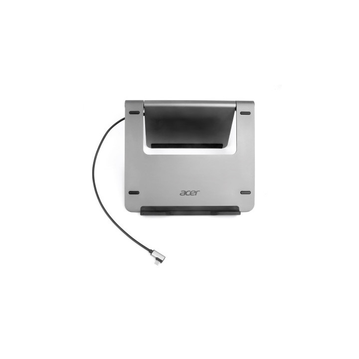 Acer HP.DSCAB.012 Support de livres Supports de Laptop Argent 39,6 cm (15.6")