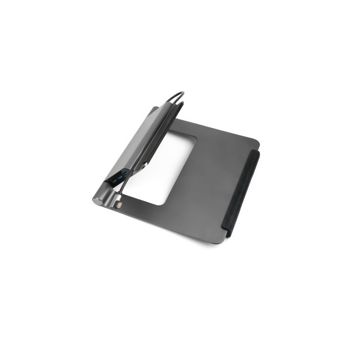 Acer HP.DSCAB.012 Support de livres Supports de Laptop Argent 39,6 cm (15.6")