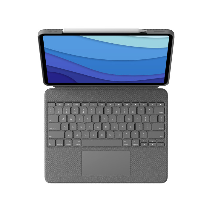 Logitech 920-010211 clavier pour tablette QWERTY Espagnole Smart Connector Gris