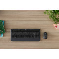 Logitech 920-010995 clavier Souris incluse Bureau Bluetooth AZERTY Français Graphite
