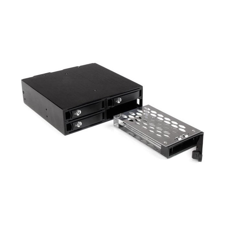 StarTech.com Backplane pour 4 disques durs SAS/SATA de 2,5" - Rack mobile 4x HDD / SSD avec échange à chaud
