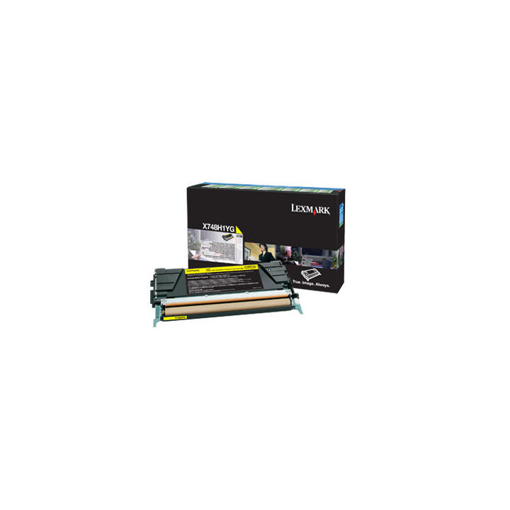 Lexmark X748H1YG toner cartridge 1 pc(s) Original Yellow