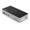 StarTech.com Dock USB-C - Station d'Accueil à Double Écran 1080p HDMI - 65W Power Delivery - 1x USB-C, 3x USB-A, Ethernet - D