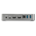 StarTech.com Dock USB-C - Station d'Accueil à Double Écran 1080p HDMI - 65W Power Delivery - 1x USB-C, 3x USB-A, Ethernet - D