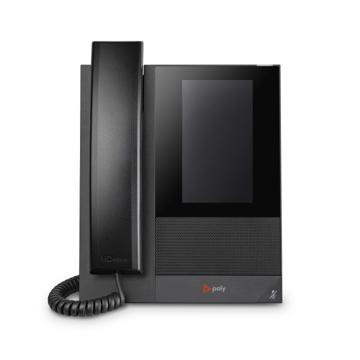 Poly Téléphone multimédia professionnel CCX 400 pour Microsoft Teams et compatible PoE