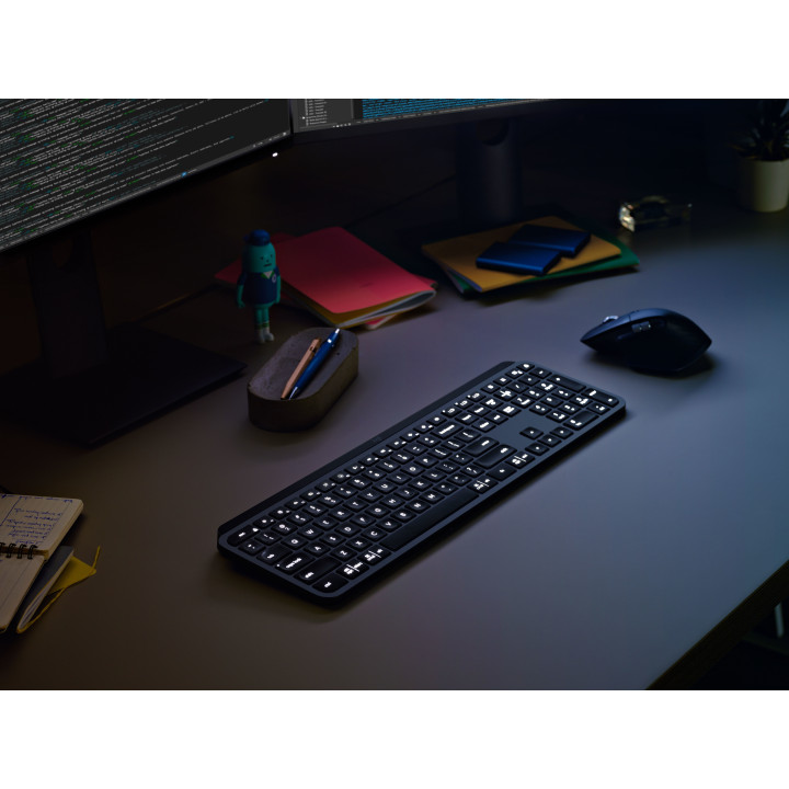 Logitech Master 920-010245 clavier Bureau Bluetooth AZERTY Français Graphite