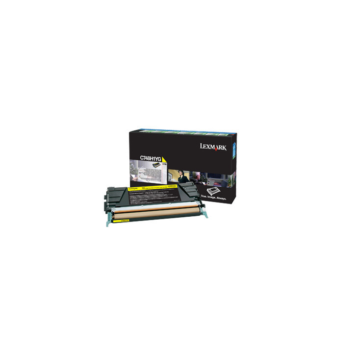 Lexmark C748H1YG toner cartridge 1 pc(s) Original Yellow