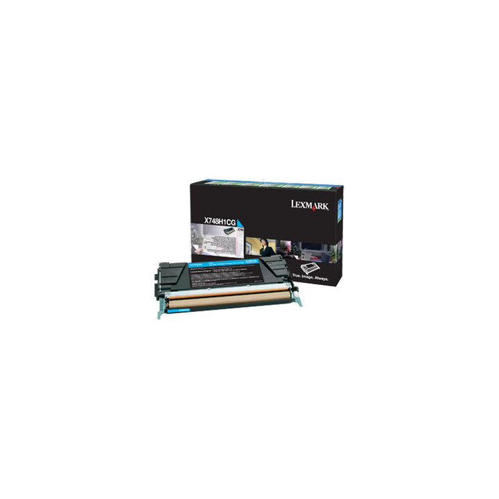 Lexmark X748H1CG toner cartridge 1 pc(s) Original Cyan