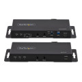 StarTech.com Kit Extender HDMI Fibre Optique - 4K60Hz jusqu'à 1km (Monomode) ou 300m (Multimode) Fibre optique LC, HDR, HDCP, 