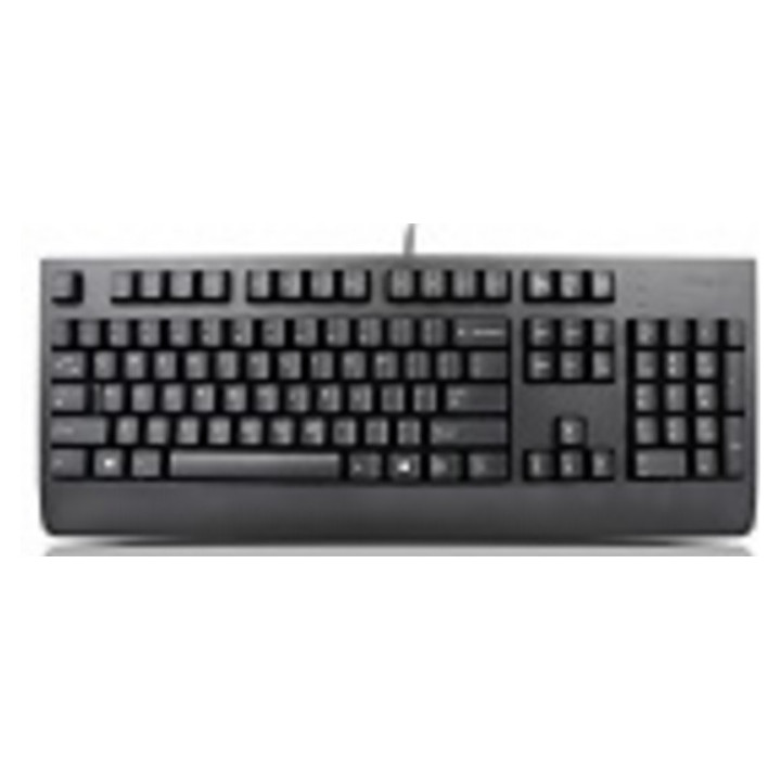 Lenovo 4X30M86889 clavier Universel USB QWERTY Néerlandais Noir