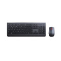 Lenovo 4X30H56799 clavier Souris incluse Bureau RF sans fil AZERTY Belge, Français Noir