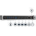 StarTech.com Station d'Accueil USB 3.0 à 3 Écrans avec 2x 4K DisplayPort et HDMI - Hub USB-A à 5 Ports (1x Fast-Charge), Aud
