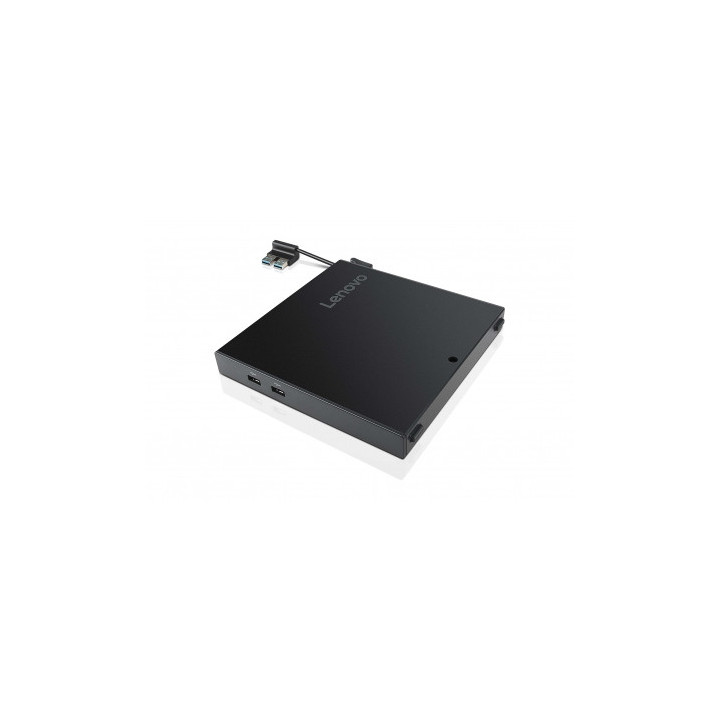 Lenovo 4XH0N06924 station d'accueil Avec fil USB 2.0 Noir