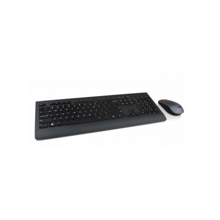 Lenovo 4X30H56829 clavier Souris incluse Universel RF sans fil QWERTY Anglais américain Noir
