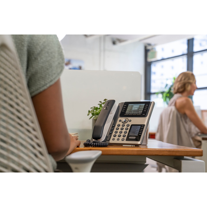 Poly Téléphone IP Edge E450 compatible PoE
