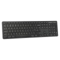 Targus EcoSmart AKB873NO clavier Universel RF sans fil + Bluetooth QWERTY Nordique Noir