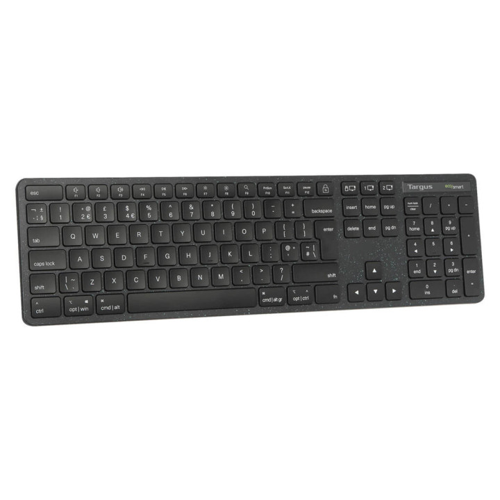 Targus EcoSmart AKB873FR clavier Universel RF sans fil + Bluetooth AZERTY Français Noir