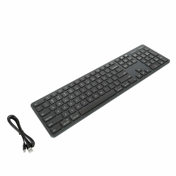 Targus EcoSmart AKB874NO clavier Universel USB QWERTY Nordique Noir