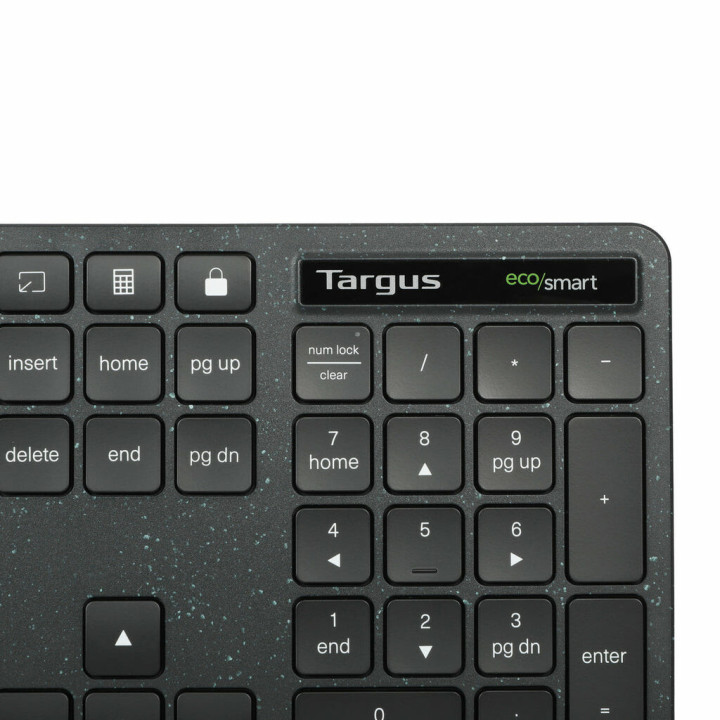 Targus EcoSmart AKB874NO clavier Universel USB QWERTY Nordique Noir