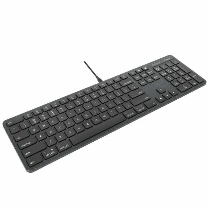 Targus EcoSmart AKB874NO clavier Universel USB QWERTY Nordique Noir
