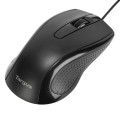 Targus AKM622UK clavier Souris incluse Universel USB QWERTY Anglais britannique Noir