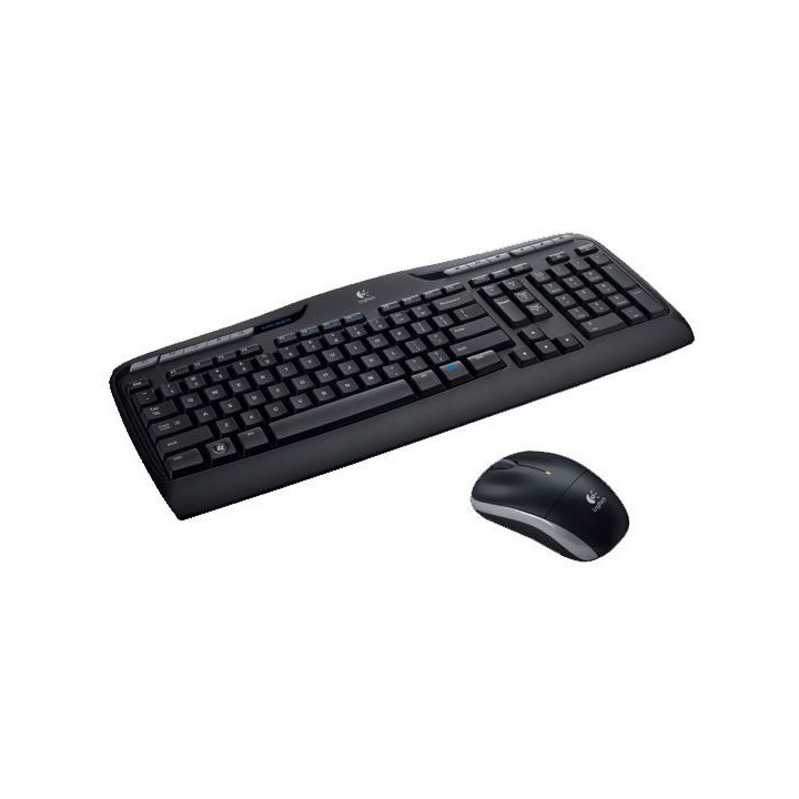 Logitech Wireless Combo MK330 clavier Souris incluse USB AZERTY Français Noir