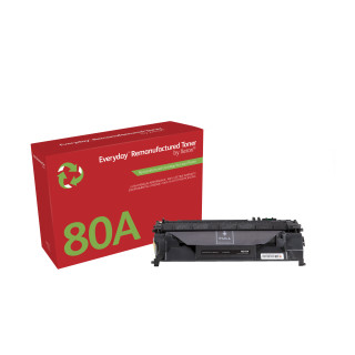 Toner remanufacturé Mono Everyday™ de Xerox compatible avec HP 80A (CF280A), Capacité standard