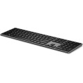 HP KBD 975 DUAL-MODE WL FR clavier RF sans fil + Bluetooth Noir