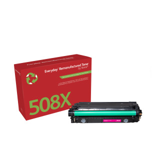 Toner remanufacturé Magenta Everyday™ de Xerox compatible avec HP 508X (CF363X), Grande capacité