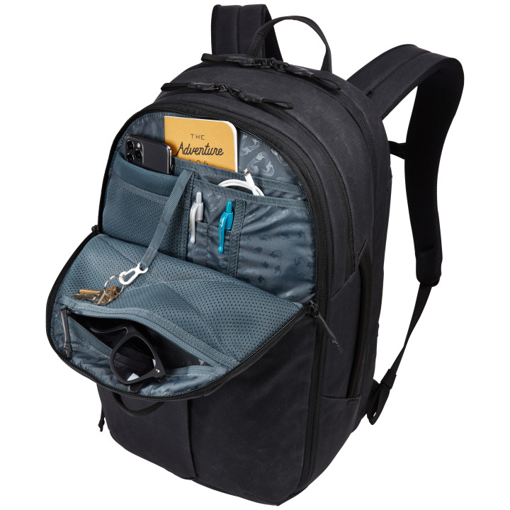 Thule Aion TATB128 - Black sac à dos Sac à dos normal Noir Polyester