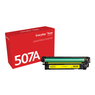 Toner Jaune Everyday™ de Xerox compatible avec HP 507A (CE402A), Capacité standard