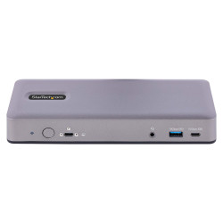 StarTech.com Station d'Accueil USB-C - Hub USB-C Multi-Moniteur HDMI/DP/DP Alt Mode - 3x 4K30 / 2x 4K60 - Dock USB 7 ports - 60