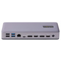 StarTech.com Station d'Accueil USB-C - Hub USB-C Multi-Moniteur HDMI/DP/DP Alt Mode - 3x 4K30 / 2x 4K60 - Dock USB 7 ports - 60
