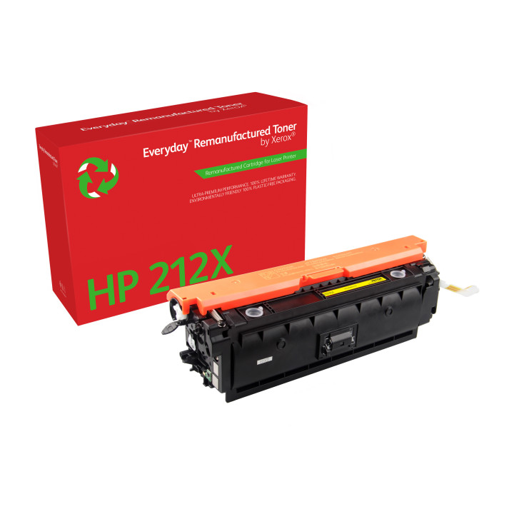 Toner Everyday™ Jaune de Xerox compatible avec HP 212X (W2122X), Grande capacité