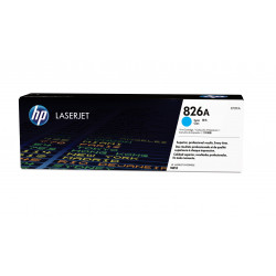 HP 826A toner LaserJet cyan authentique