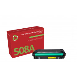 Toner remanufacturé Jaune Everyday™ de Xerox compatible avec HP 508A (CF362A), Capacité standard