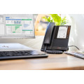 Poly Téléphone multimédia professionnel CCX 505 avec Open SIP et compatible PoE