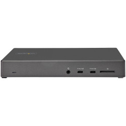 StarTech.com Dock USB-C - Station d'accueil USB Type C Triple Écrans 4K - Alimentation 100W - DP 1.4 Alt Mode & DSC, 2x Displa