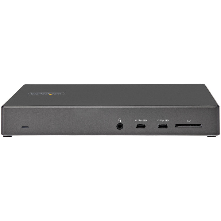 StarTech.com Dock USB-C - Station d'accueil USB Type C Triple Écrans 4K - Alimentation 100W - DP 1.4 Alt Mode & DSC, 2x Displa