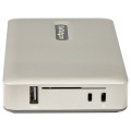 StarTech.com Dock USB C - USB-C vers DisplayPort 4K 30Hz ou VGA - Chargement USB Power Delivery 65W - Hub USB 3.1 Gen 1 à 4 po